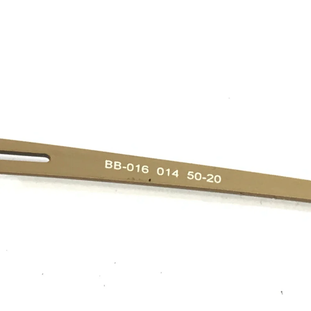 Bruno Banani Eyeglasses Frames BB-016 014 Antique Gold Oval Full Rim 50-20-135